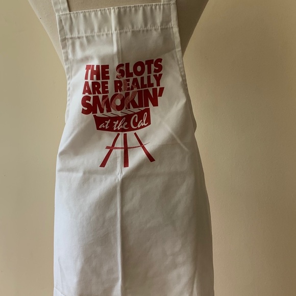 Las Vegas Casino Chef's Cooks Apron California Hotel Gambling - Picture 3 of 6